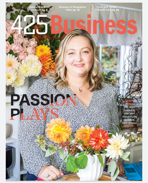 425 Business Magazine featuring Tammy Myers, the founder of LORA Bloom.